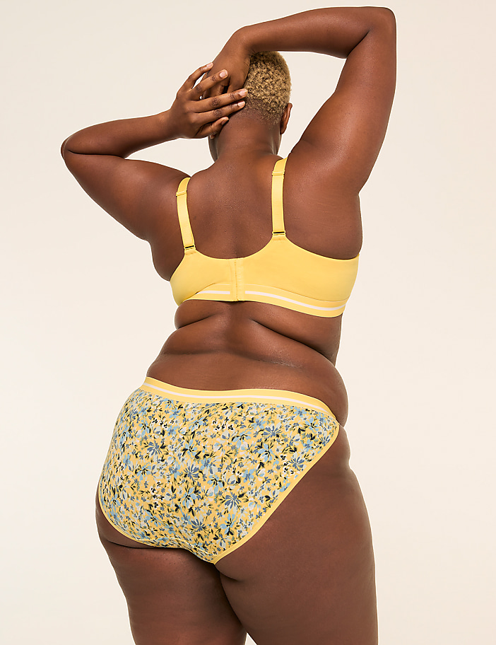 Cotton String Bikini Panty With Wide Waistband