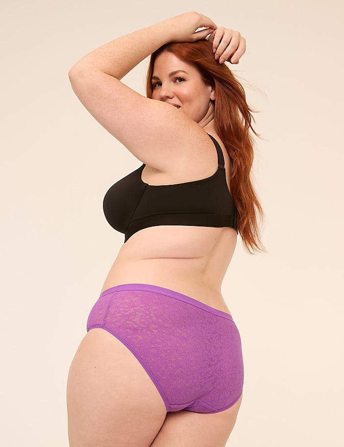 Tailored Stretch Lace Hipster Panty