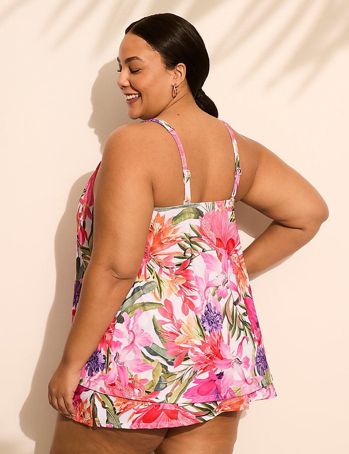 Underwire V-Neck Unlined Tankini