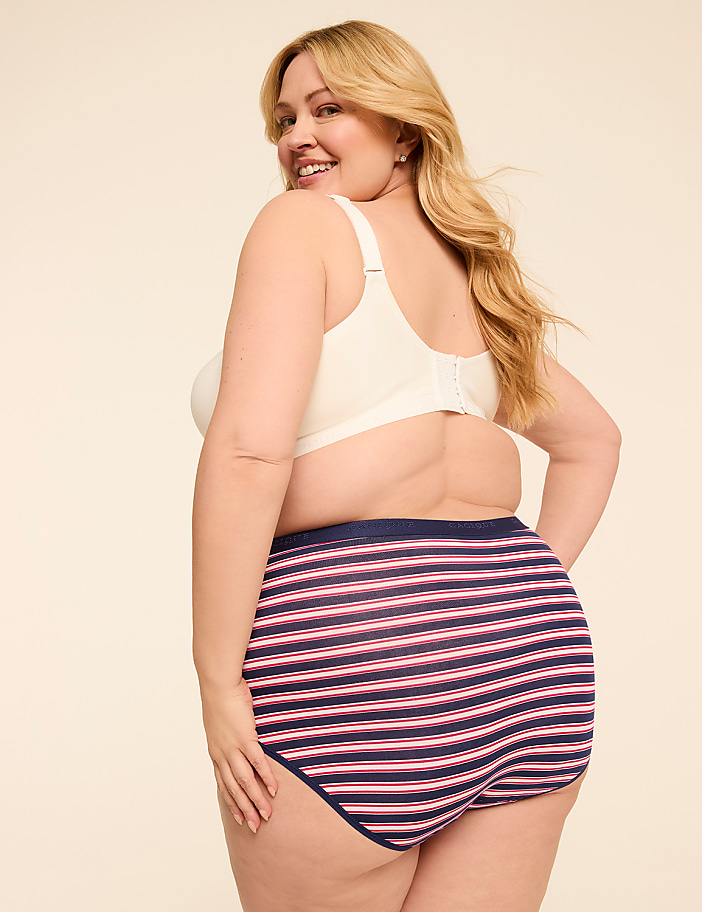 Cotton High-Waist Brief Panty