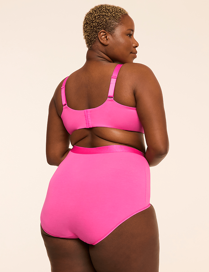 Cotton High-Waist Brief Panty