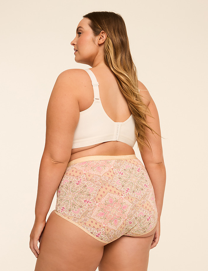 Cotton High-Waist Brief Panty