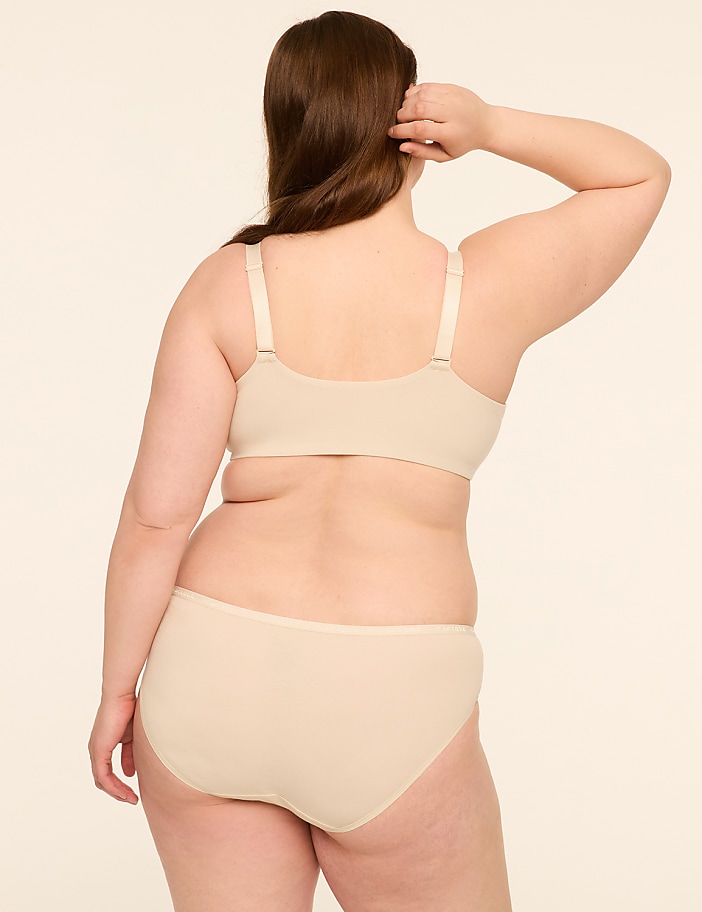 Cotton Front-Close Boost Plunge Bra