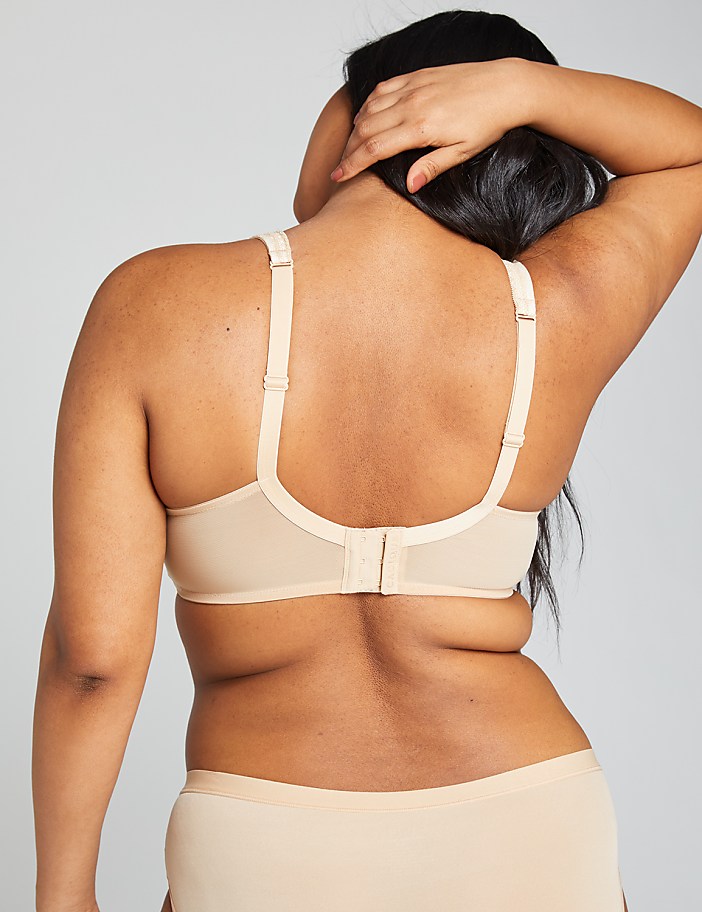 Lightly Lined Balconette Bra with Lace