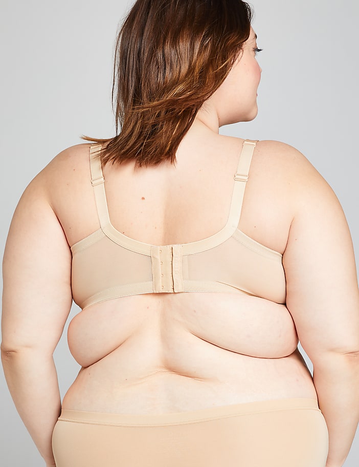 Curve Icon&trade; Lace Unlined Balconette Bra