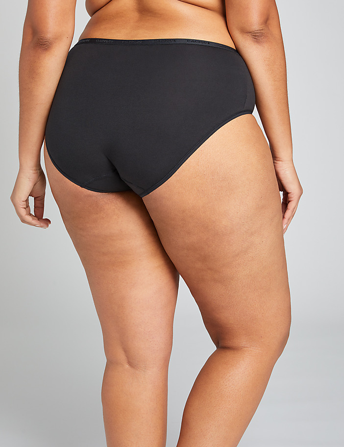 Cotton High-Leg Brief Panty