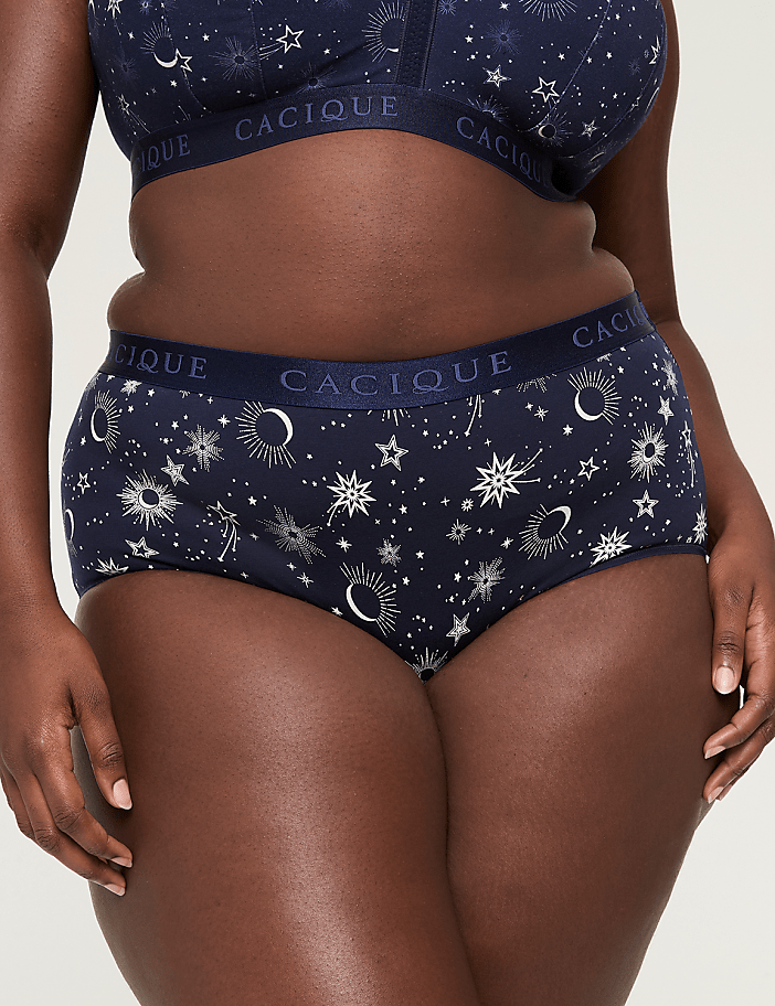 Cotton Full Brief Panty With Wide Waistband