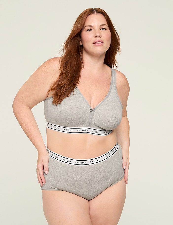 Cotton Unlined No-Wire Bra