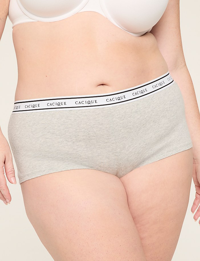 Cotton Boyshort Panty With Wide Waistband