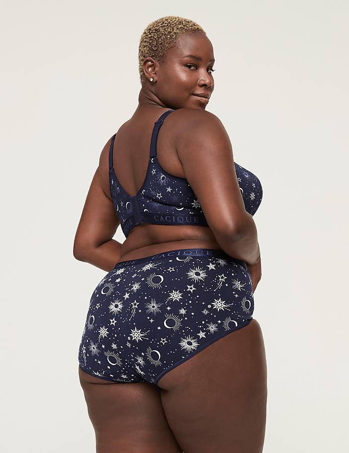 Cotton Full Brief Panty With Wide Waistband