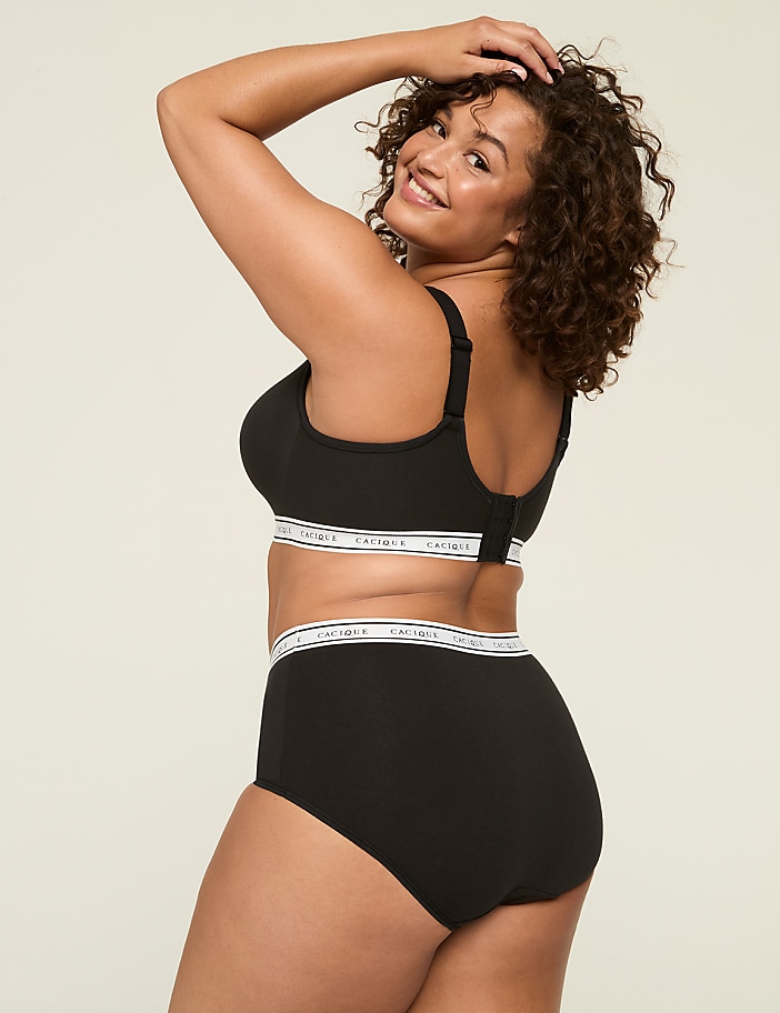 Cotton Lightly Lined No-Wire Bra