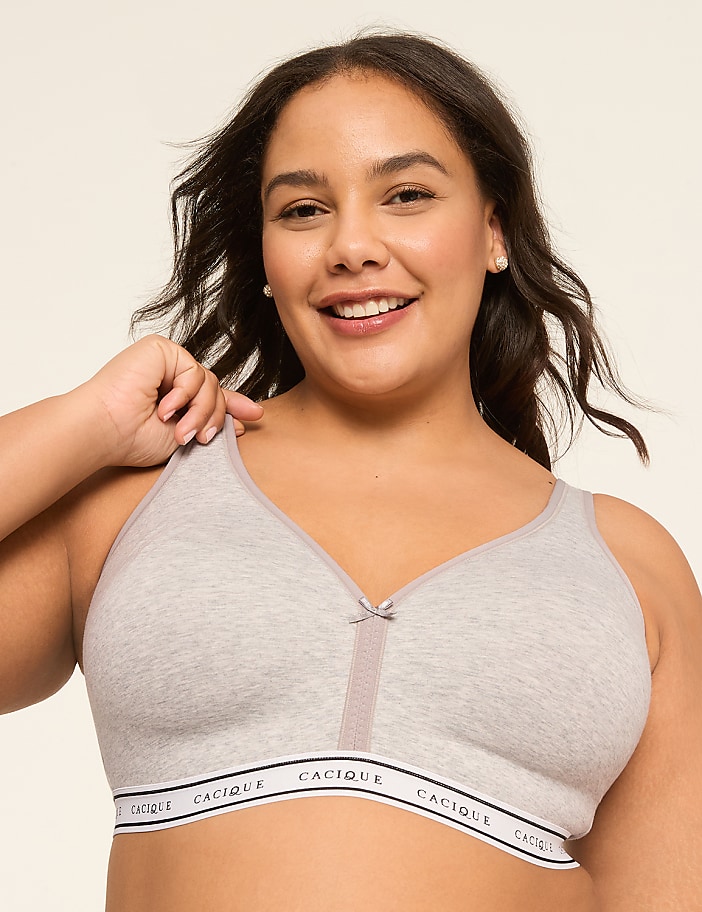 Cotton Lightly Lined No-Wire Bra