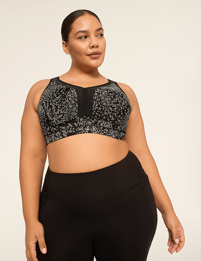 Cacique Comfort Bliss&reg; High-Impact Underwire Sports Bra