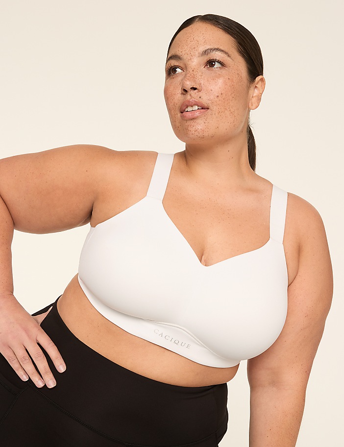 Cacique Totally Smooth Medium-Impact Wireless Sports Bra