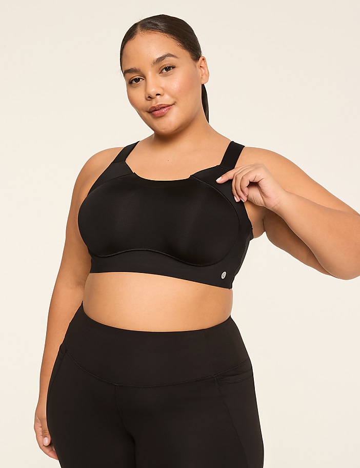 Cacique Max Support High-Impact Underwire Sports Bra