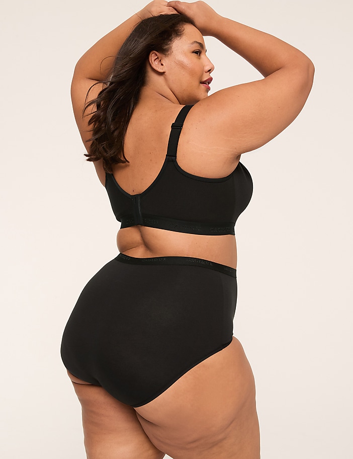 Cotton High-Waist Brief Panty