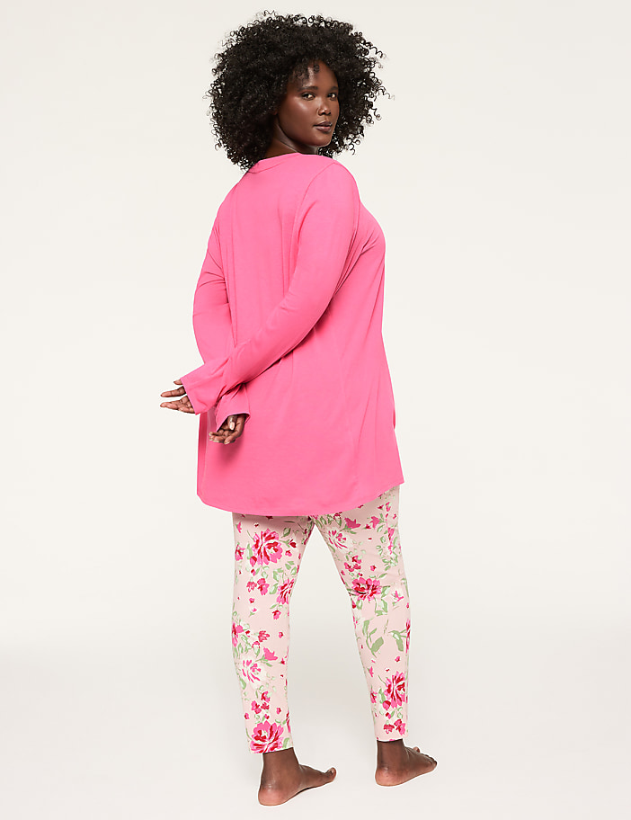 Comfy Cotton Tunic & Legging PJ Set