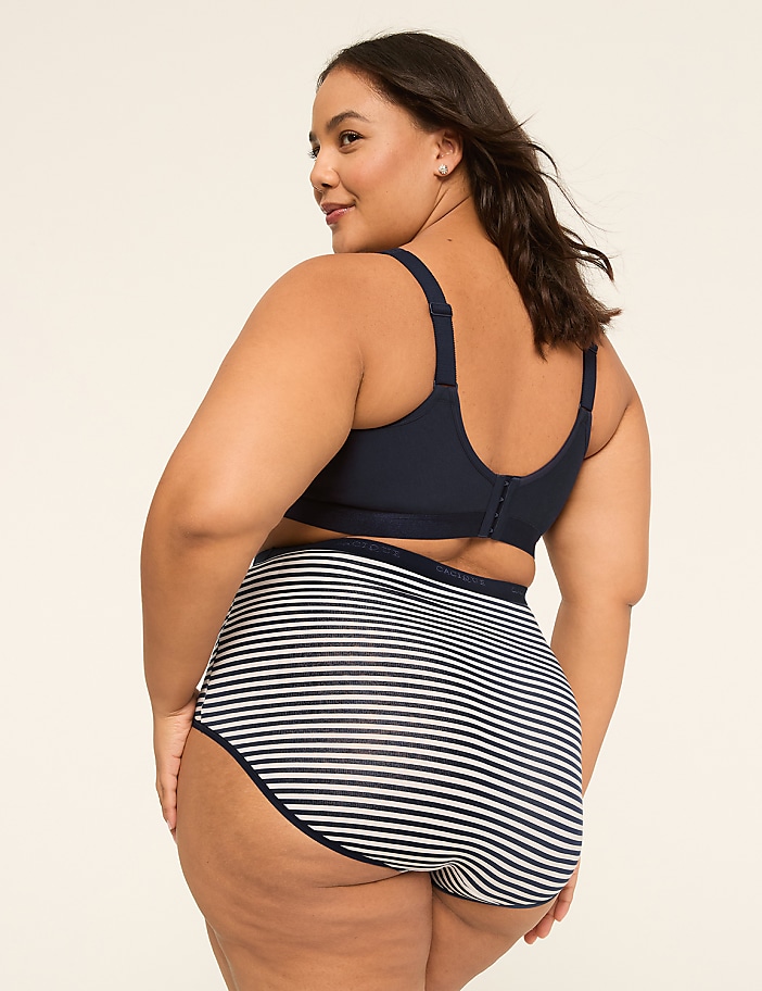 Cotton High-Waist Brief Panty