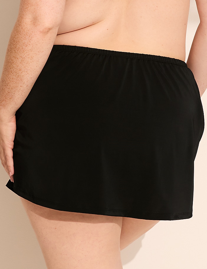 Side Slit Swim Skirt