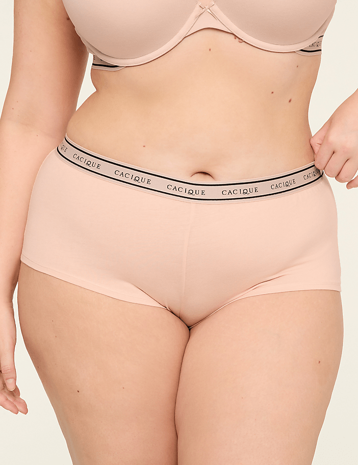 Cotton Boyshort Panty With Wide Waistband