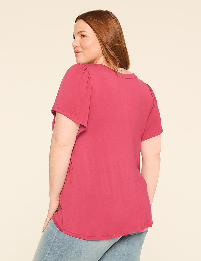 DreamFeel Short-Sleeve Crew-Neck Top