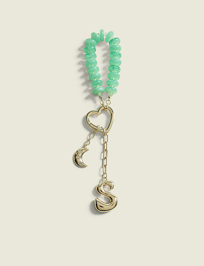 Initial Bag Charm