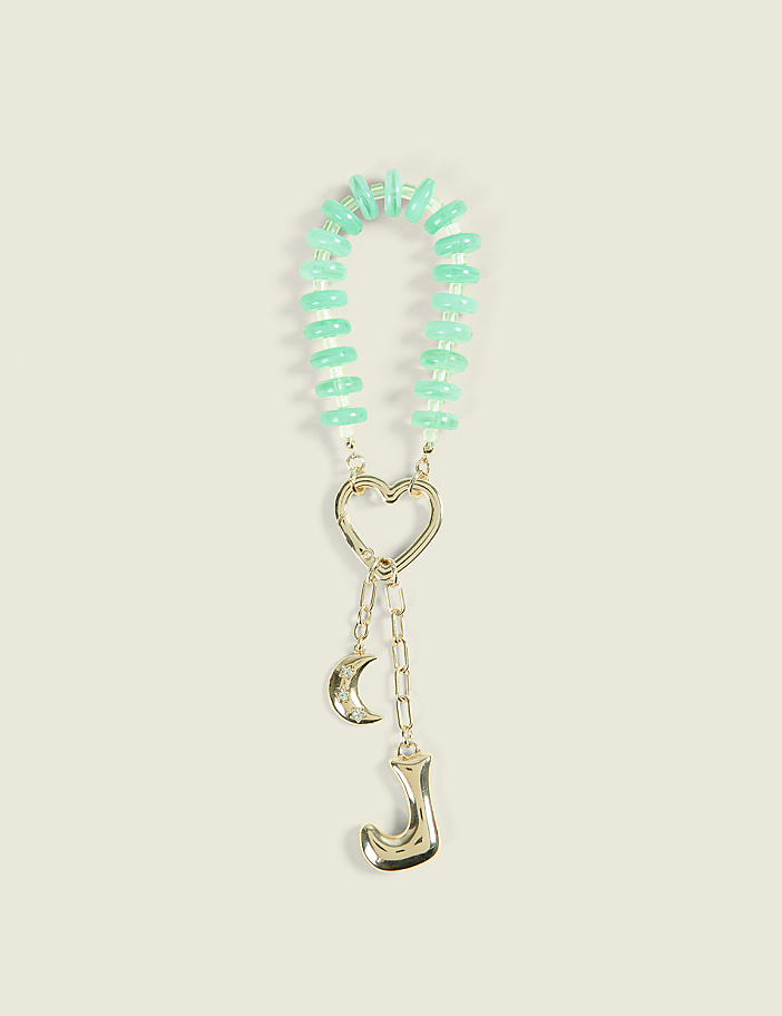 Initial Bag Charm