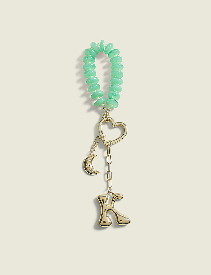 Initial Bag Charm