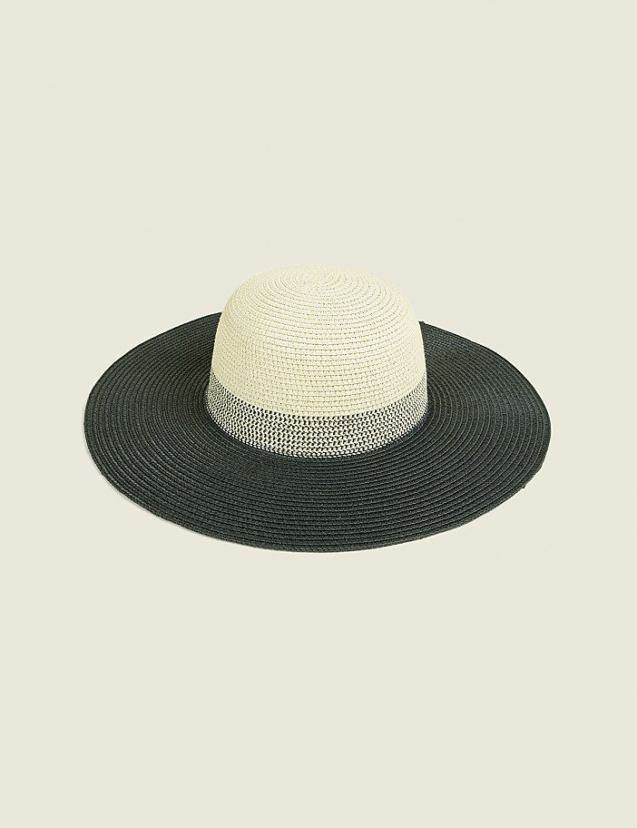 Striped Straw Hat
