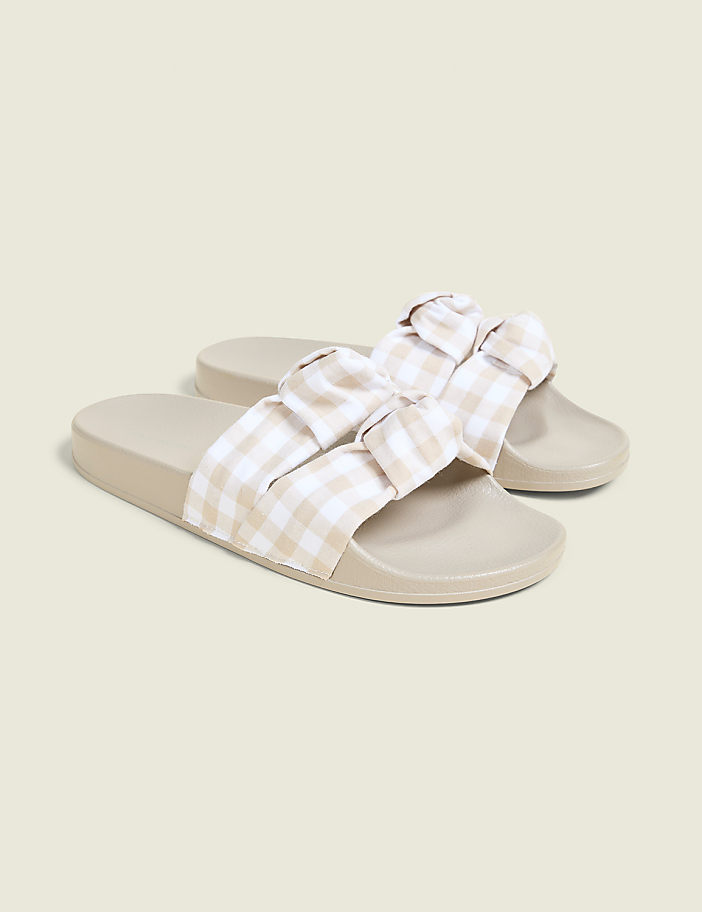 Dream Cloud Double Knot Slide Sandal