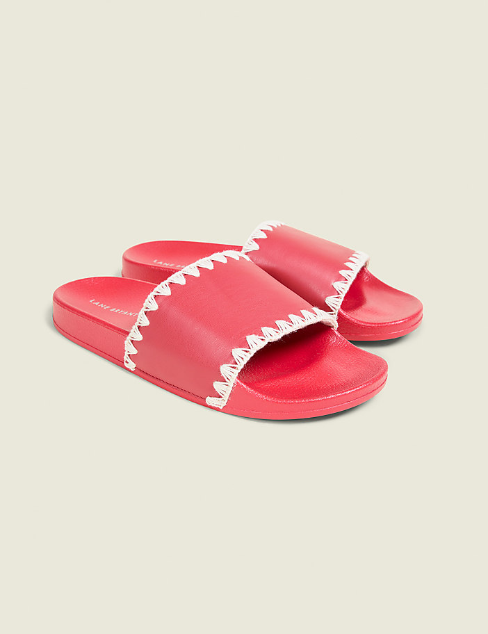 Dream Cloud Whipstitch Slide Sandal
