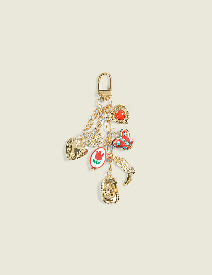 Western Bag Charm
