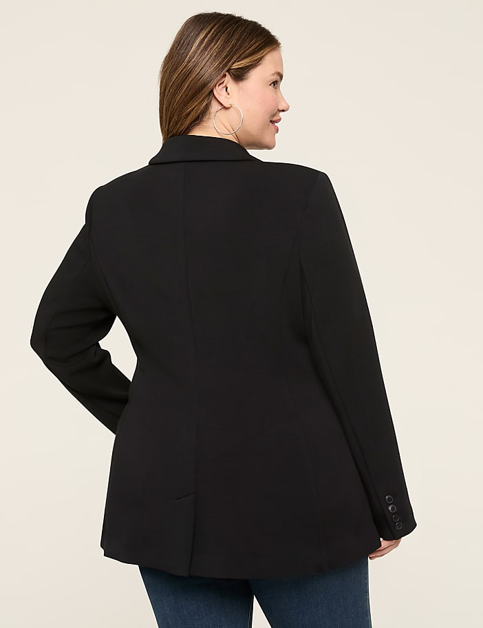 Journey Knit Blazer With Zipper Pocket