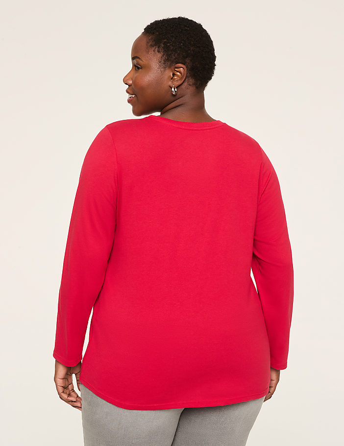Shimmer Frosty The Snowman Long-Sleeve Graphic Tee