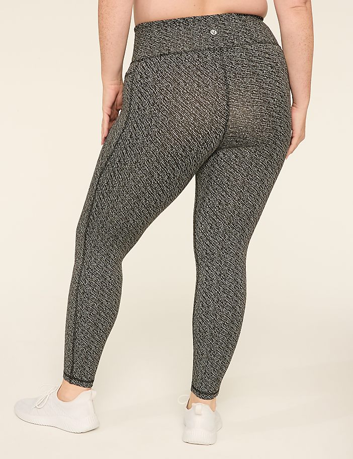 LIVI High-Rise Jacquard Knit 7/8 Legging