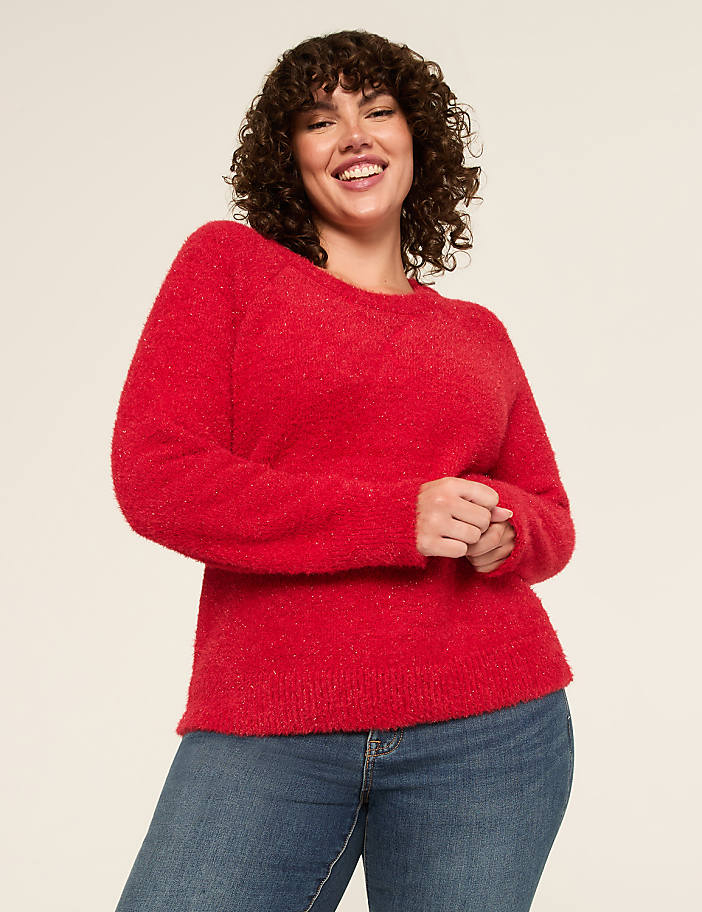 Crew-Neck Pullover Sweater
