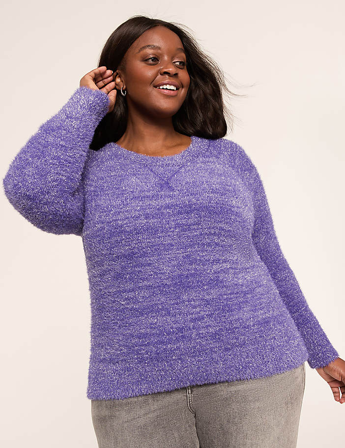 Crew-Neck Pullover Sweater