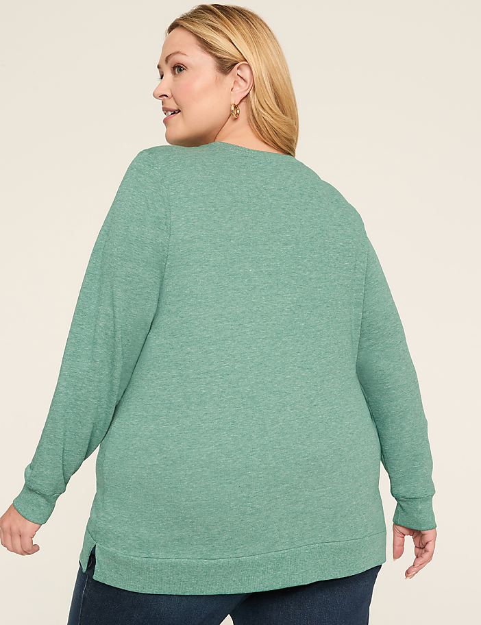 Glitter Joy Graphic Sweatshirt