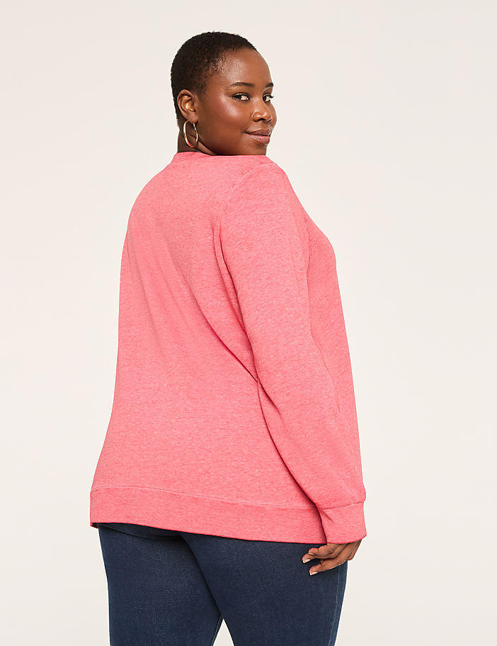 Mickey & Minnie Mistletoe Graphic Sweatshirt
