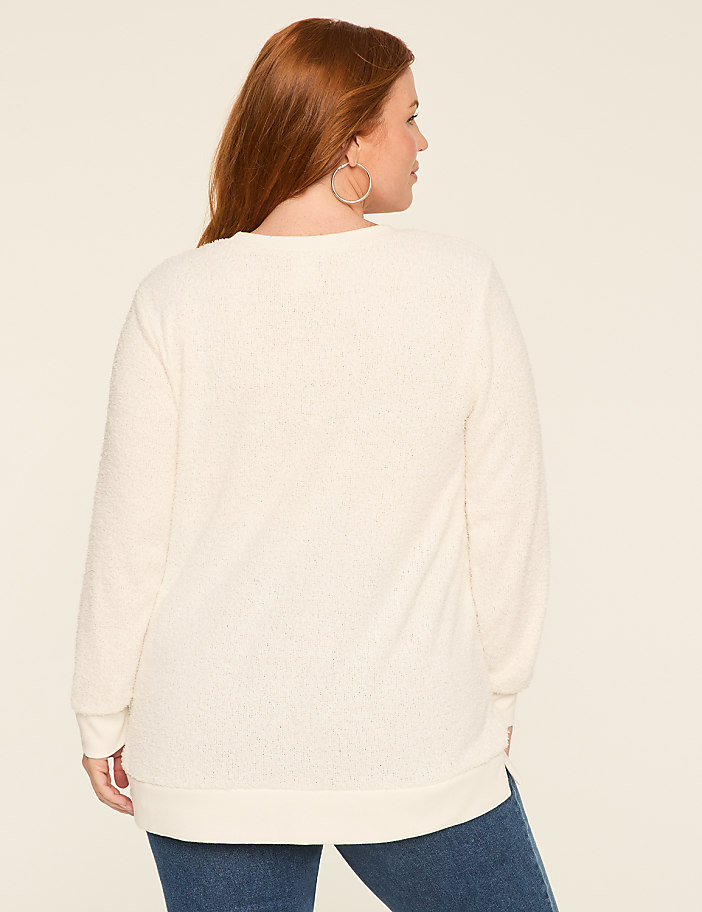 Blessed Soft-Textured Graphic Sweatshirt