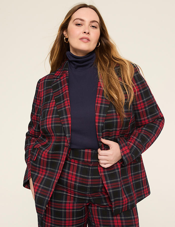Perfect Drape One-Button Blazer