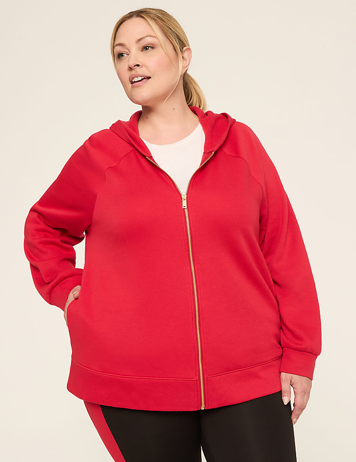 LIVI French Terry Full-Zip Jacket