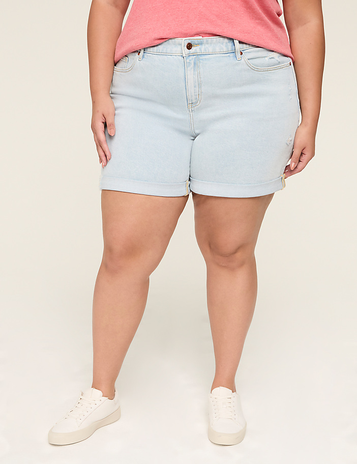 Boyfriend Fit Jean Short - 5.5" Inseam