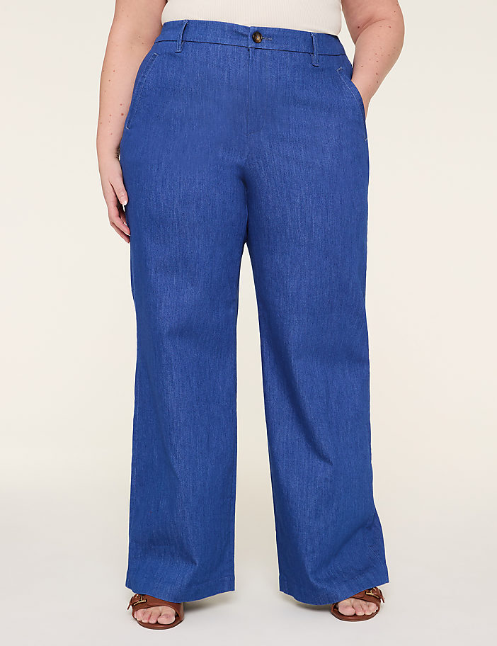 High-Rise Wide Leg Trouser Jean