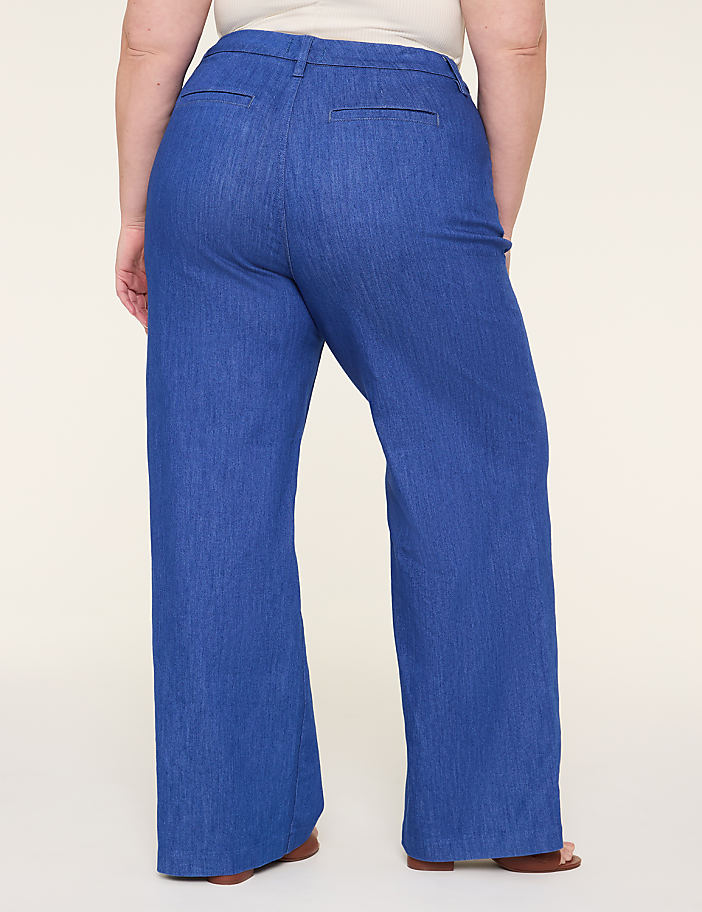High-Rise Wide Leg Trouser Jean