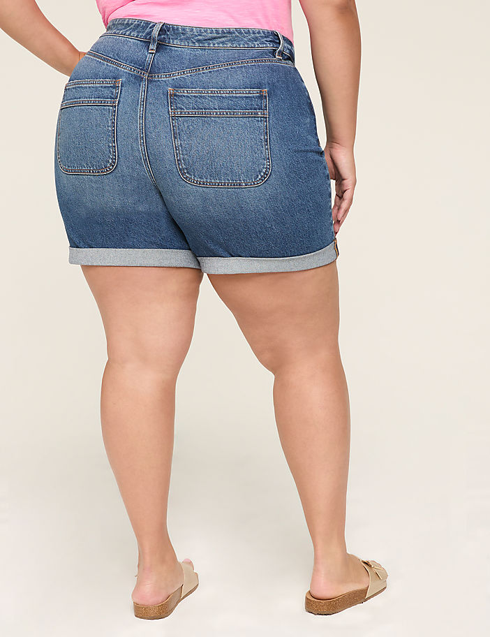 Boyfriend Fit Jean Short - 5.5" Inseam