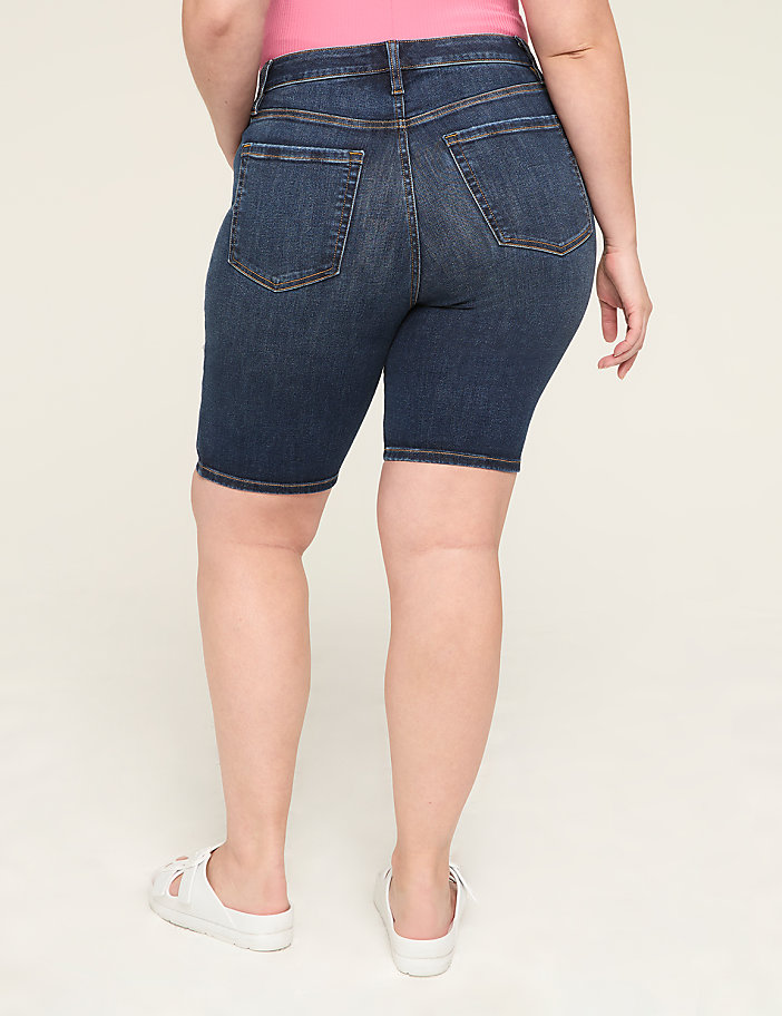 Signature Fit Bermuda Jean Short - 10"