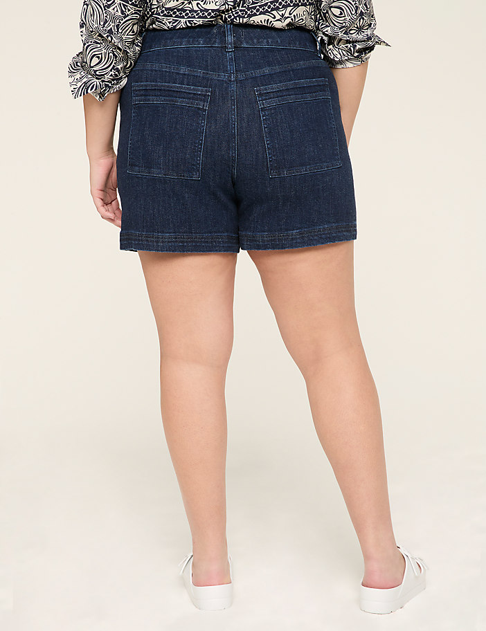 Girlfriend Fit High-Rise Jean Short - 4.5" Inseam