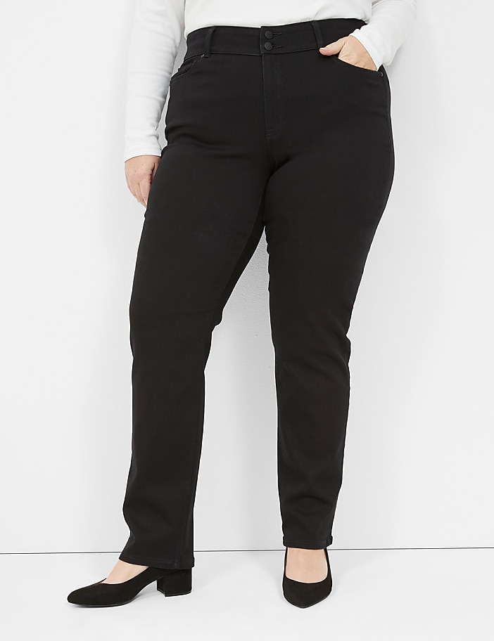 Tighter Tummy Fit High-Rise Slim Straight Jean
