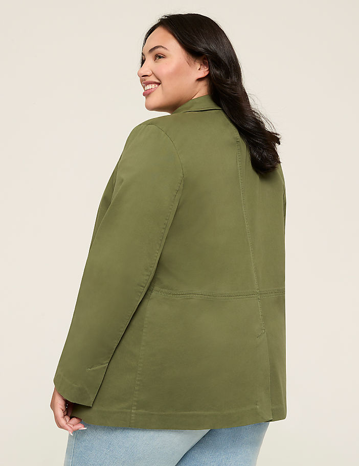 Oversized Twill Jacket